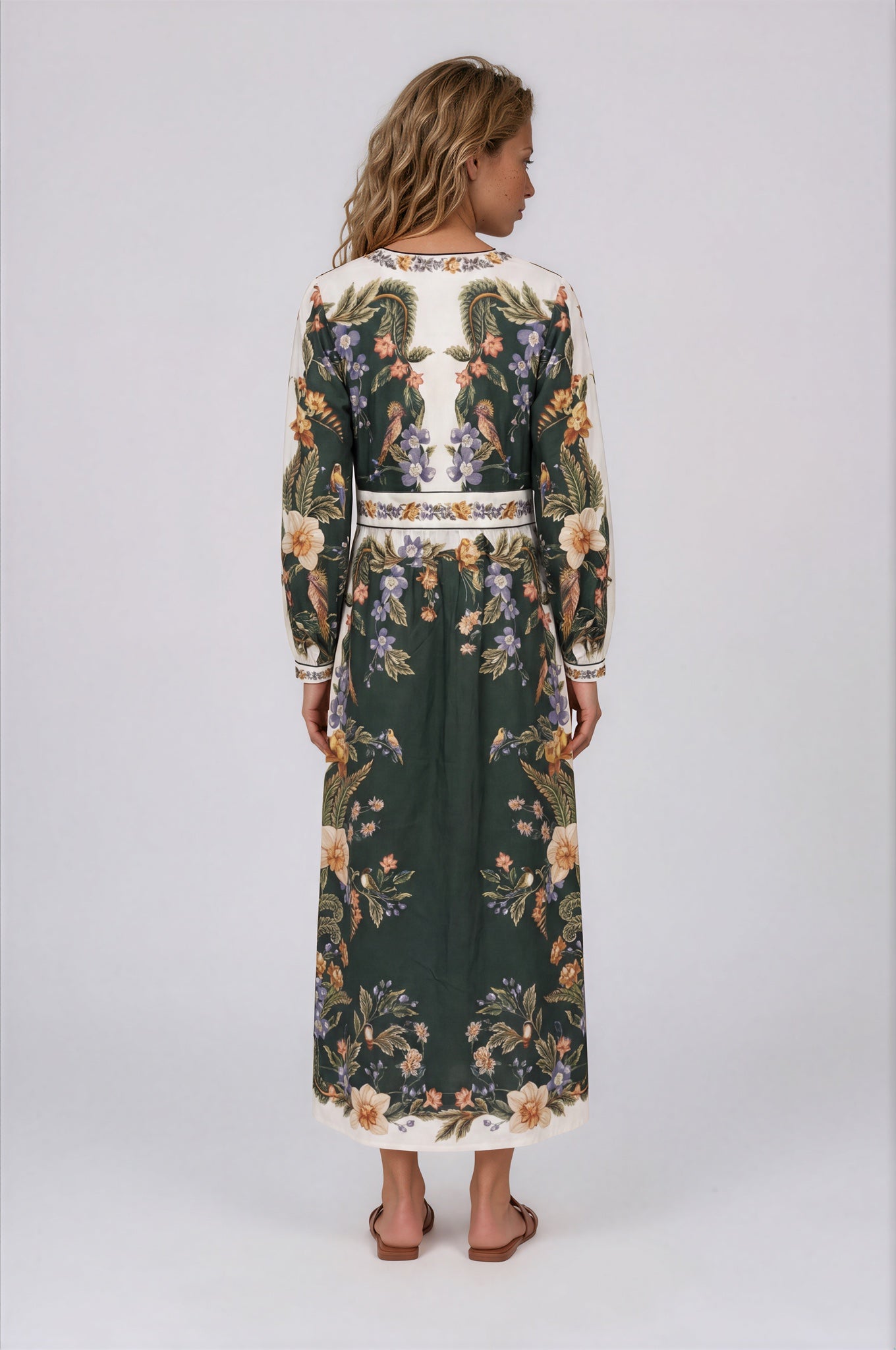 Farm Rio Nature Green Dress