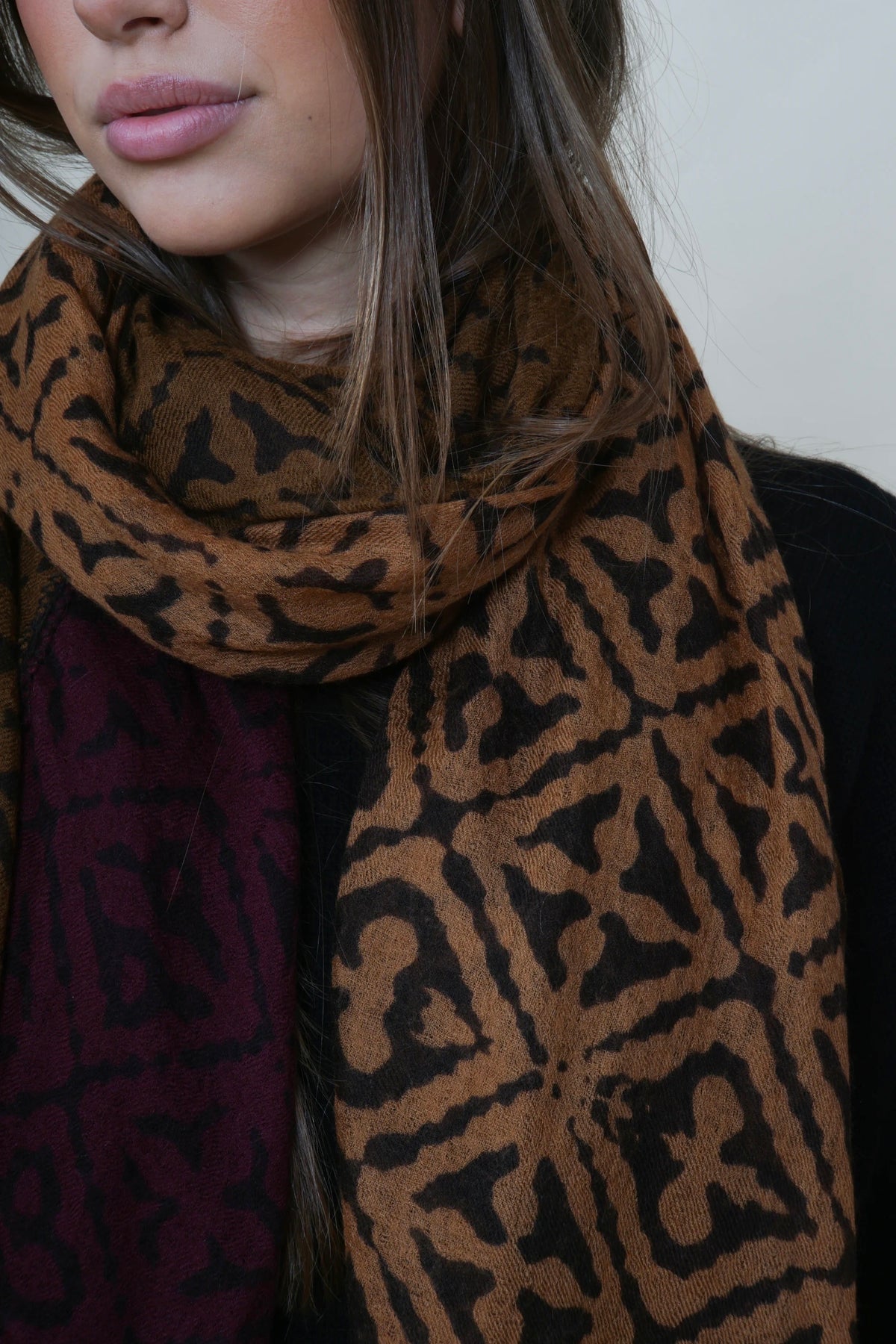 FH Tørklæde Patch Eyes Of Marrakesh Camel