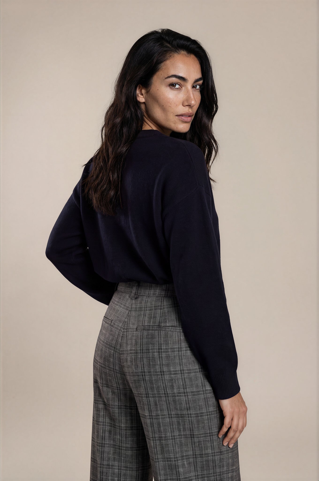 Sem Per Lei Cardigan Navy