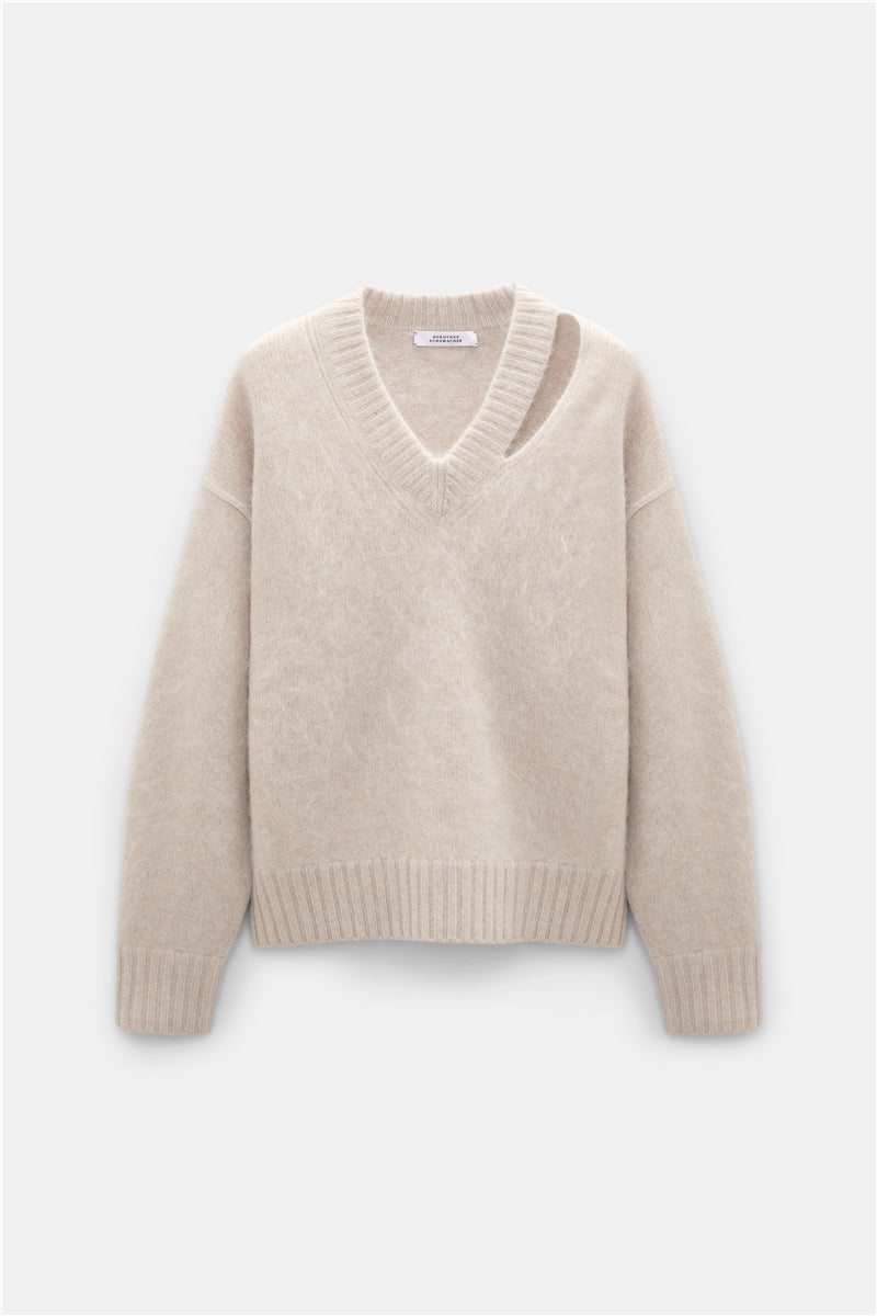 Dorothee Schumacher Pullover Fluffy Statements Almond