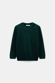 Dorothee Schumacher Pullover Fluffy Statements Emerald
