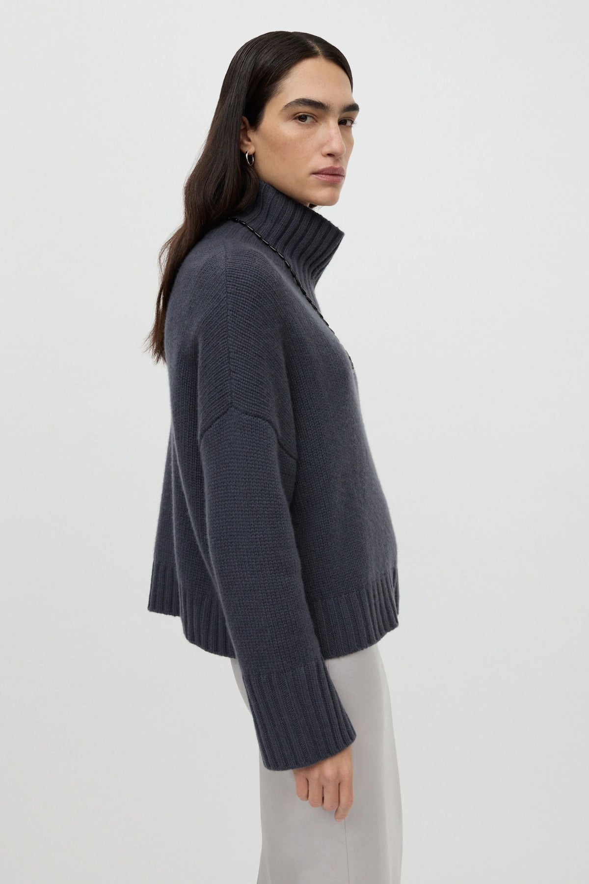 Softgoat Turtleneck Girlfriend Anthracite