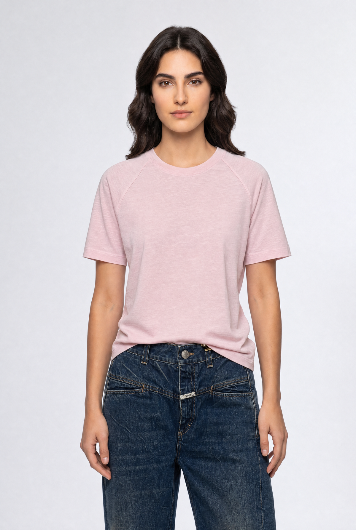 T-shirt oversize Sainte Mer rose