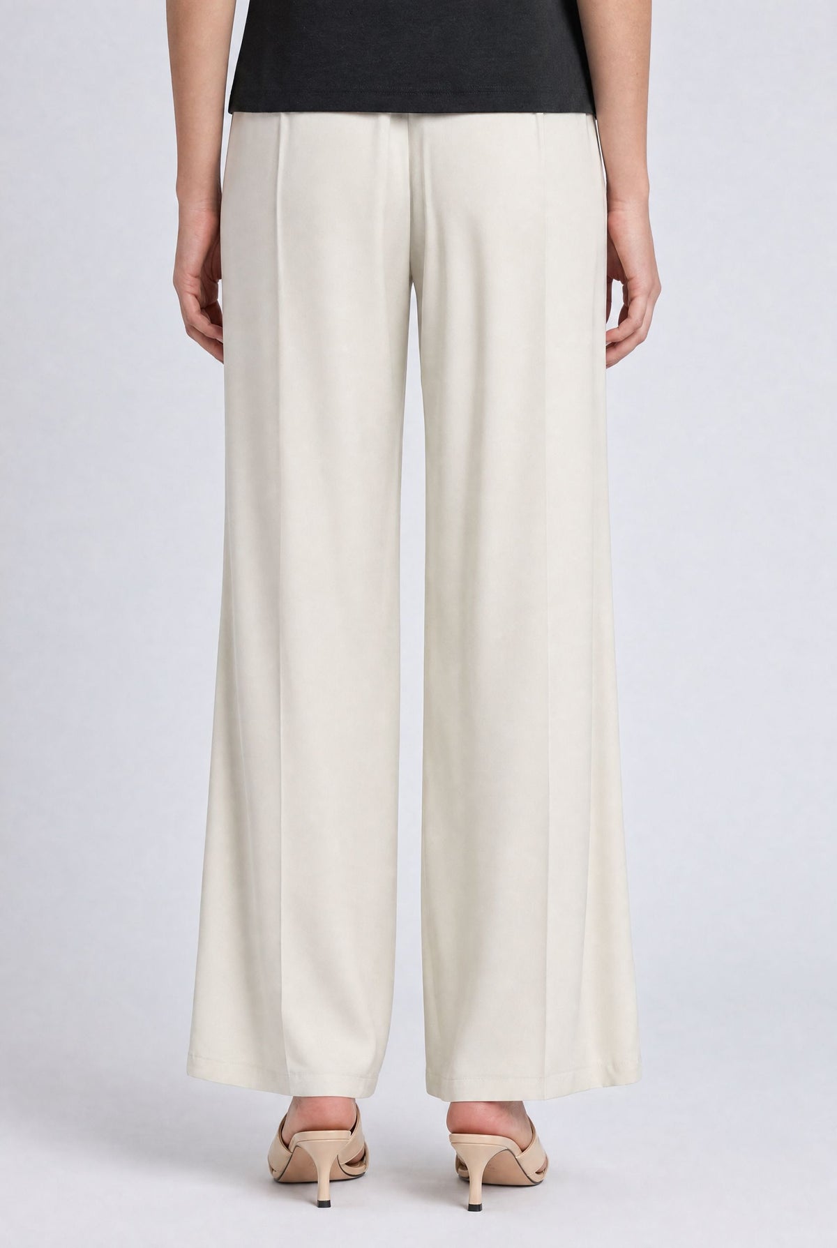 BL Pants Bianco Wideleg